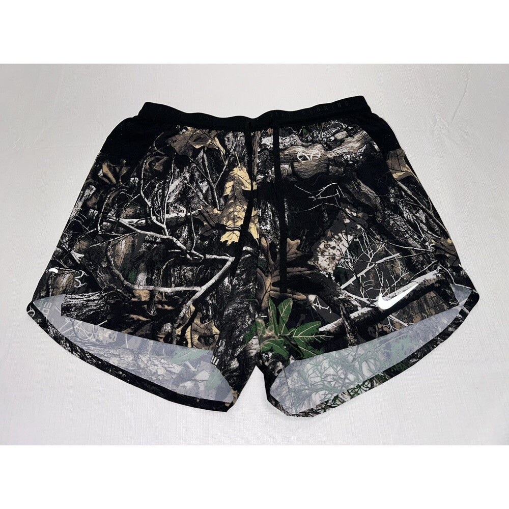 Men's Nike Dri-Fit Stride Realtree Camo Running Shorts 5" Size Small IO7769-060 - Picture 2 of 12
